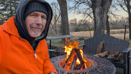 Al Tollefson in Deer Camp